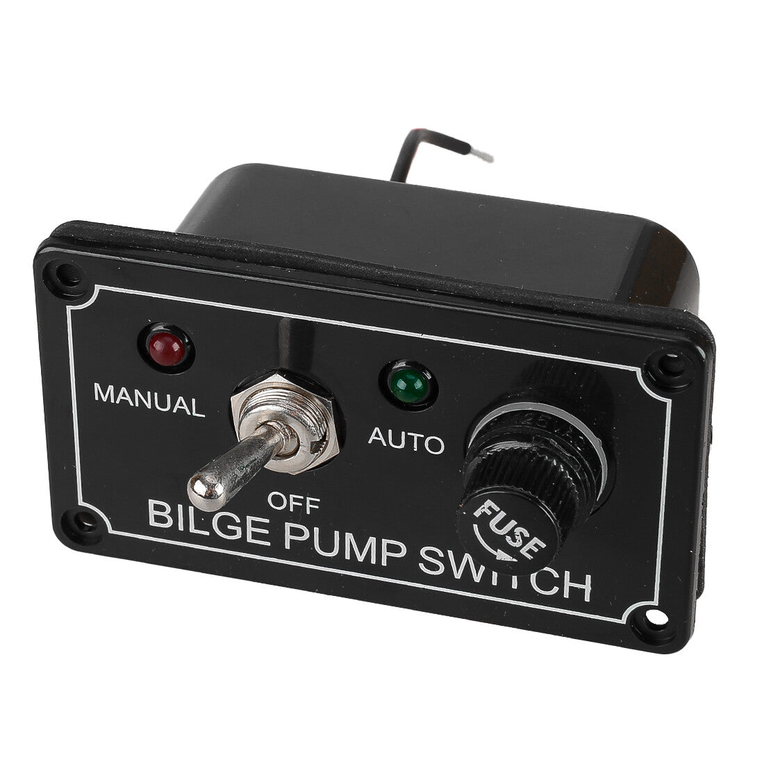 Way Bilge Pump Auto Off Manual Rocker Toggle Switch Panel Fit For RV v
