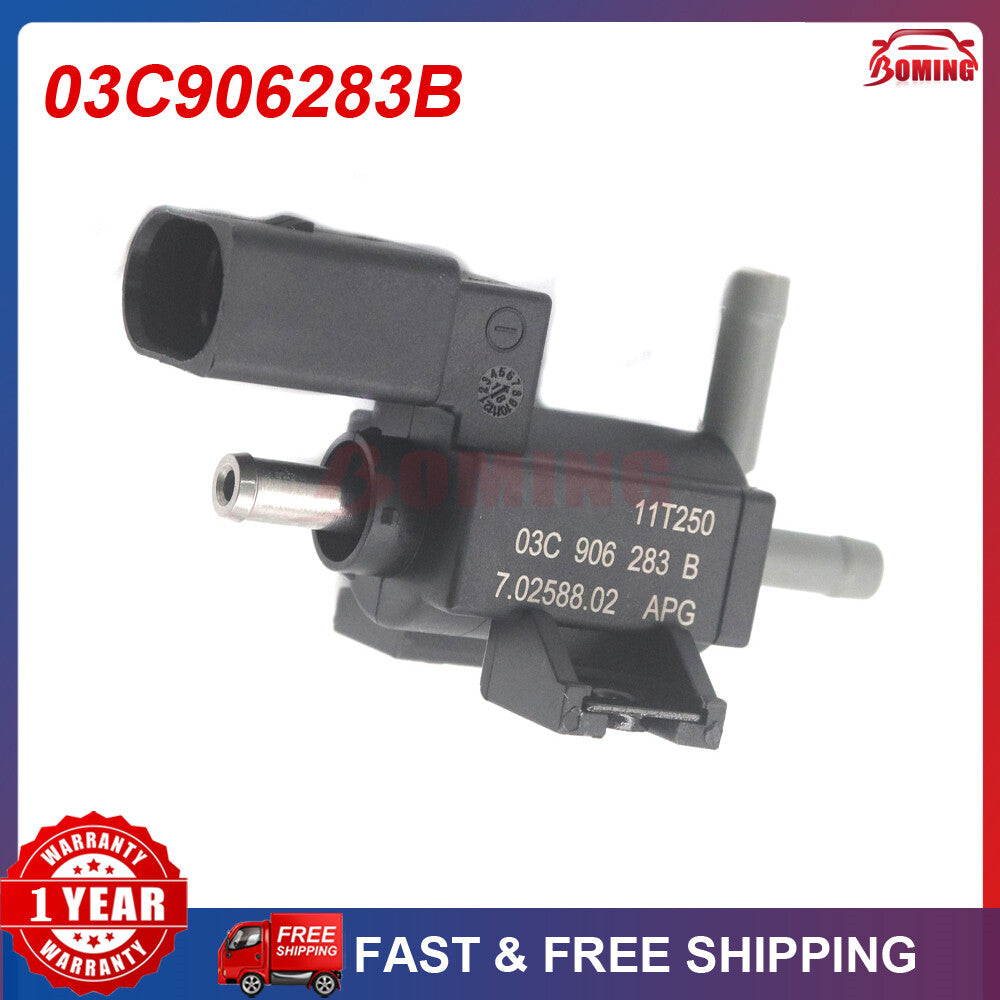 03C906283B New Turbo Solenoid Valve Fits for VW for Golf 5 6 for Passat Sharan for Tiguan