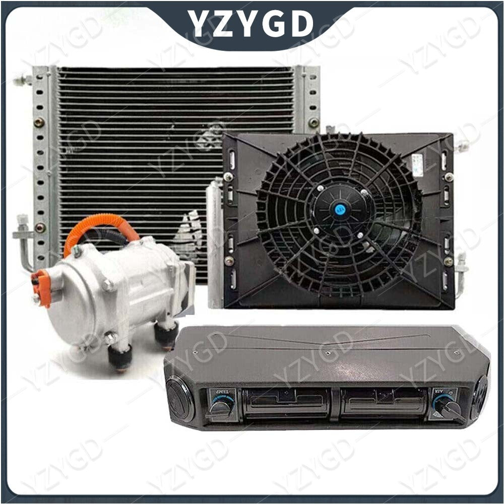 Underdash Air Conditioning Conditioner For Car Auto Heat  Cool A/C Kit 12V