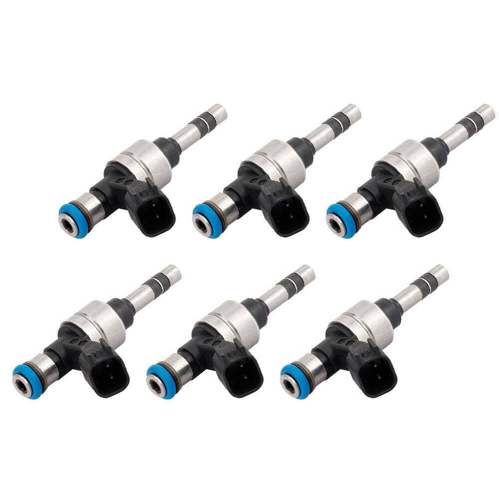 12629927 6PCS Fuel Injectors Fits for Cadillac Srx 2010-11 for Gmc Terrain 2010-2011 Q