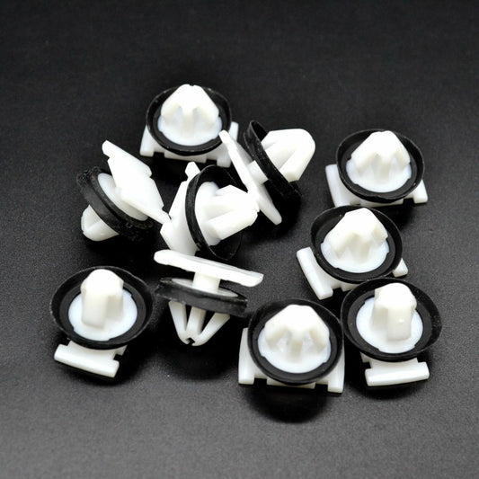 10pcs Rocker Panel Moulding Clips Trim Mountings Screws for Buick for Chevrolet