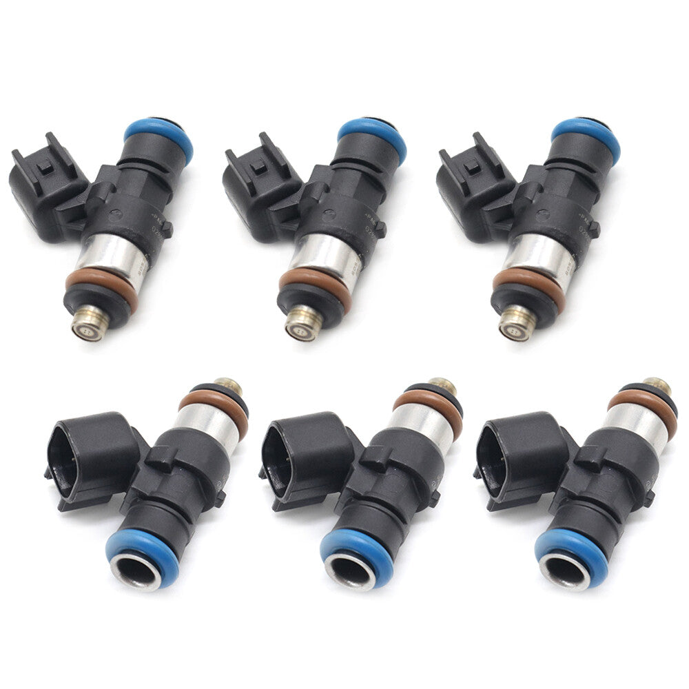 6Pcs Fuel Injectors For Edge for Lincoln for Mazda 3.5 3.7L 2007-2011 0280158091