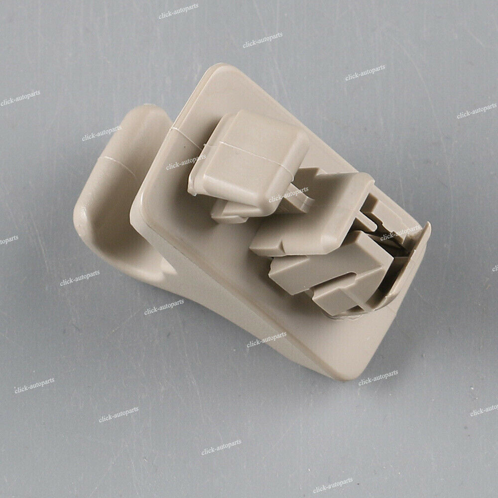Sun Visor Clip Hook Holder Hanger For 2001-2006 Mitubishi Montero Beige Q