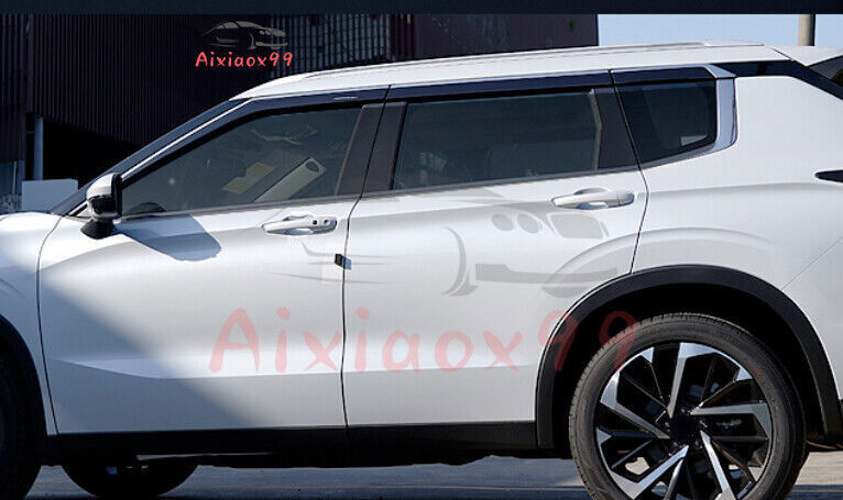 For Outlander Window Visor Vent Shades Sun Rain Guard 2023 B n