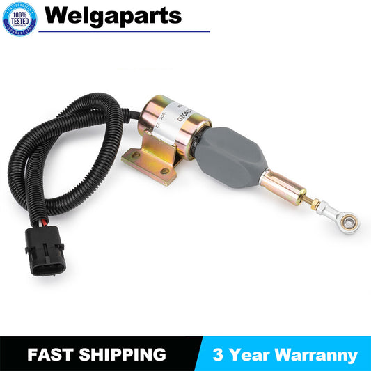 3964627 3991167 SA-4941-12 12V Shutoff Solenoid Valve for 4BT Case 550h