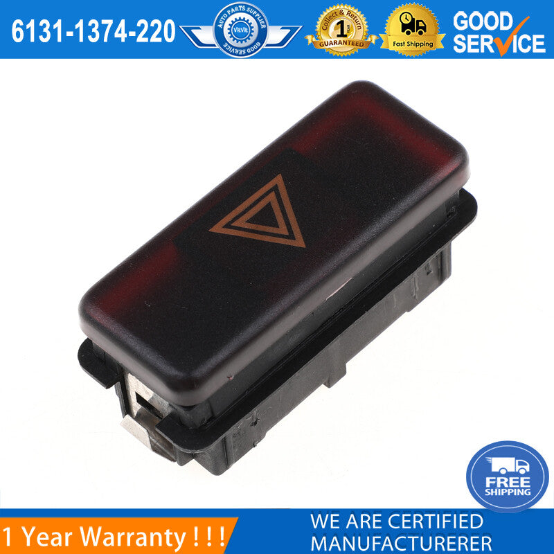 Suitable for BMW HAZARD MASTER flashing switch selector button E34 5 series 61311374220