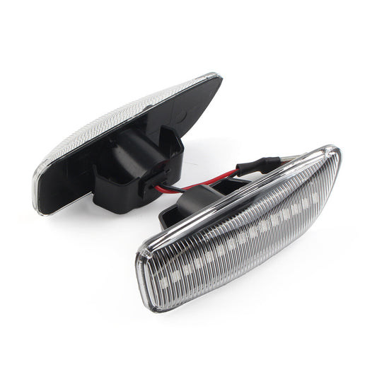 for Volvo S60 S80 MK1 V70 MK2 XC70 LED Dynamic Side Marker Turn Signal Light