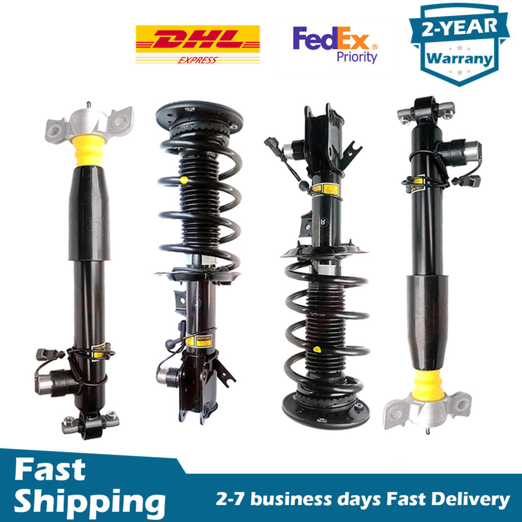 Front Rear Shock Spring Strut Assembly Set for Lincoln MKZ Electric Gas 2013-20