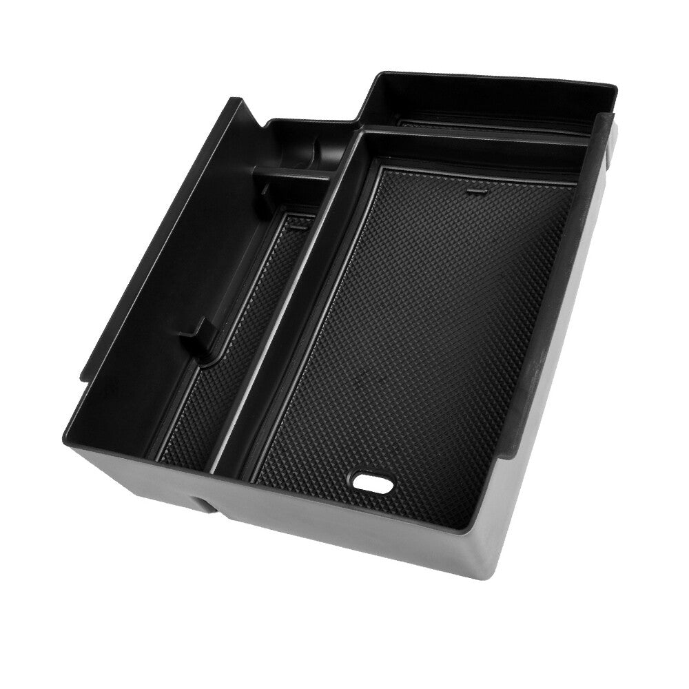 Center console storage box for 4Runner 2010-2023, armrest insert tray, black. n