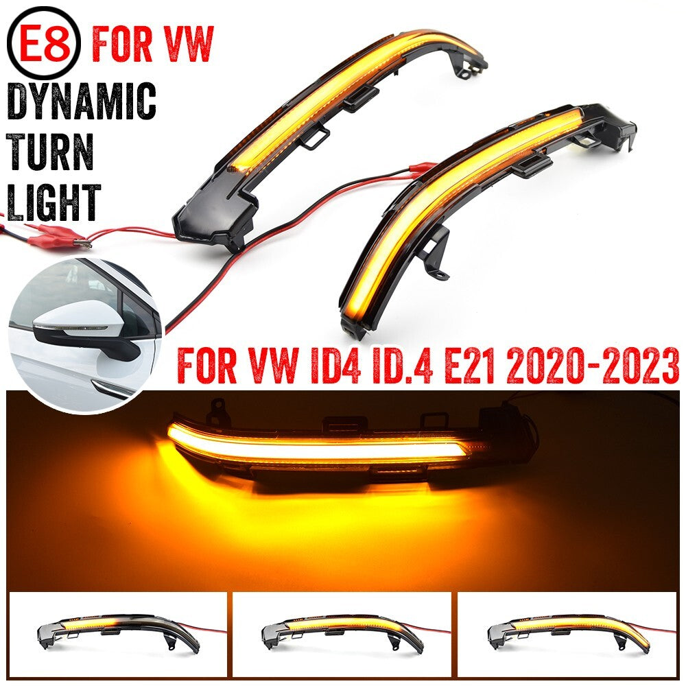 Dynamic Side Turn Signal Light for VW ID4 ID.4 E21 2020-2023