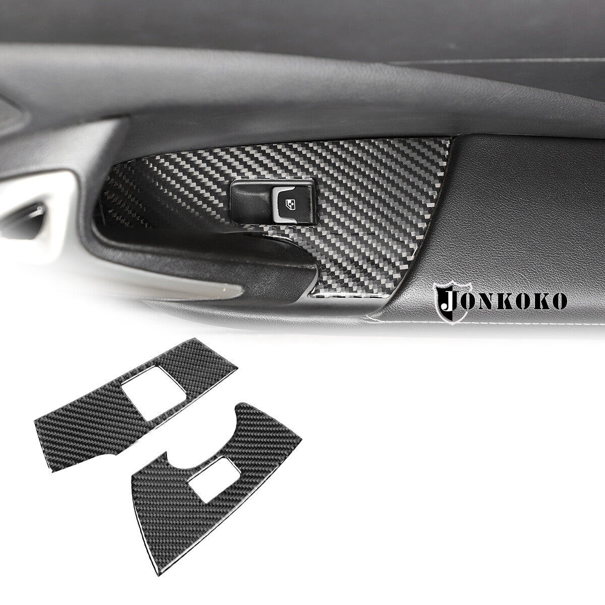 Matte Black ABS Steering Wheel Bottom Cover Trim for Corvette C7 2014-2019 - v