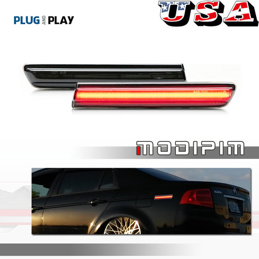 1 pair LED rear side marker parking lights for 2004 2005 2006 2007 2008 for Acura TL- v