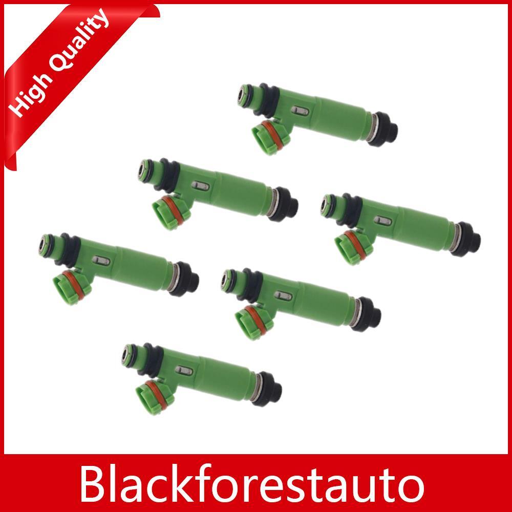 Fits For Montero Sport 1997-2003 6Pcs Fuel Injector Replacement MD332733 Q