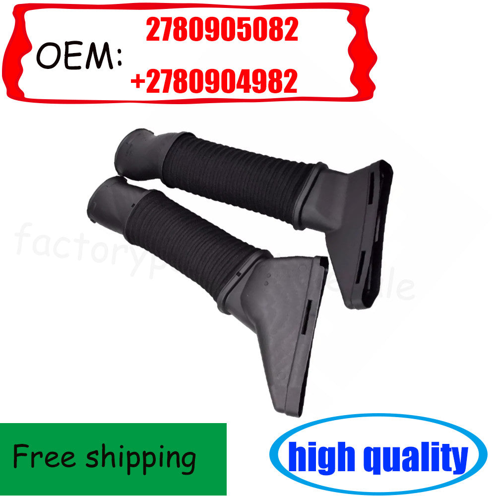 2 Engine Air Intake Hose Left & Right For 2014-2017 S500 S63 AMG n