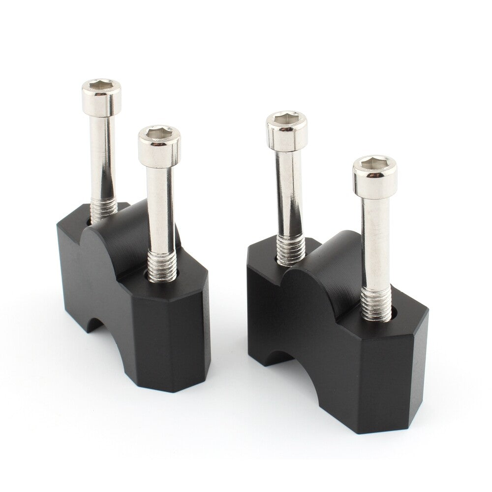 Motorcycle Aluminum Handlebar Riser Clamp for Kawasaki Z1000 2007-09 Z750 04-11