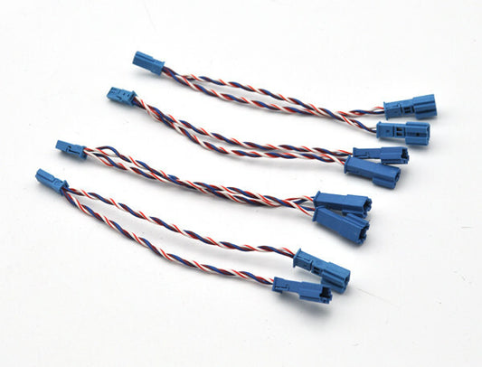 set 4 SPEAKER ADAPTER tweete PLUGS CABLE Y splitter For f10 f11 f20 f30 f32 v