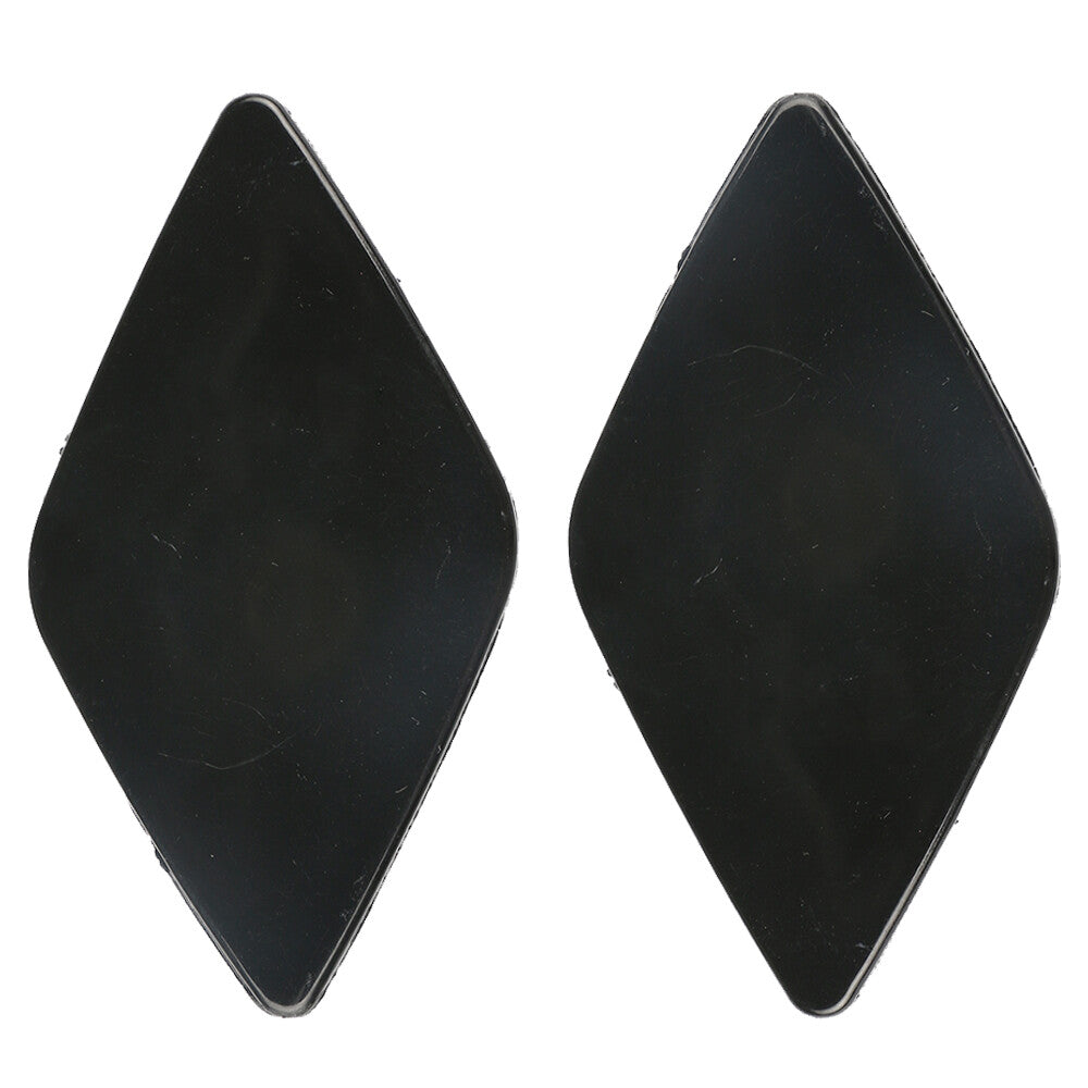 2Pcs Front Bumper Washer Nozzle Cover Unpainted LH + RH for 2010-16 for Cadillac SRX Q