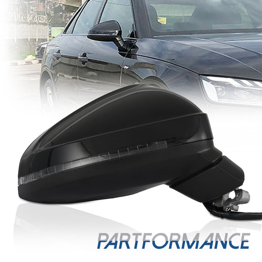 Suitable for 2017 2019 20 21 for Audi A4 Mirror with Blind Spot Right Passenger Side View - v
