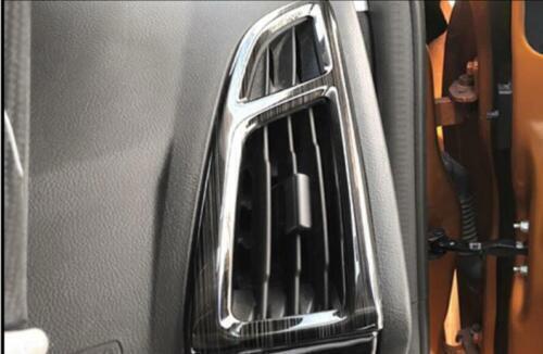 4P For Edge 2015-2020 Chrome Side Door Body Skirt Cover Anti-collision Trim v