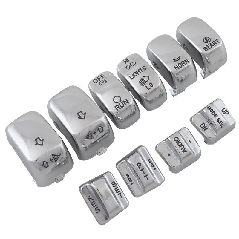 10 Handheld Control Switch Housings, Button Caps, for Harley Travel 96-13- n