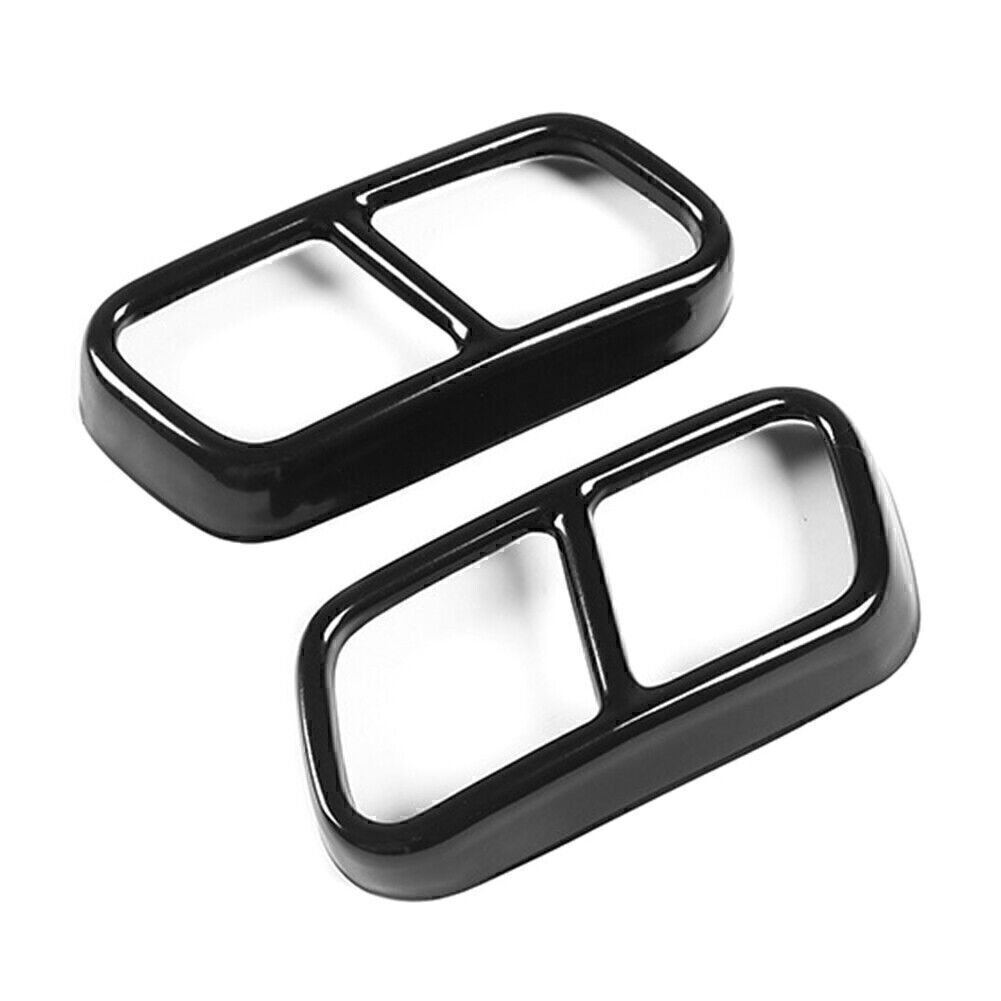 for BMW F01 7 Series 2009-14 10 Rear Tail Muffler Exhaust Pipe Output Cover Trim Q