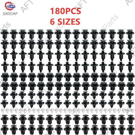 Fits for HONDA for CIVIC Trim Panel Clips Bumper Fender Fastener Push Rivets 180X