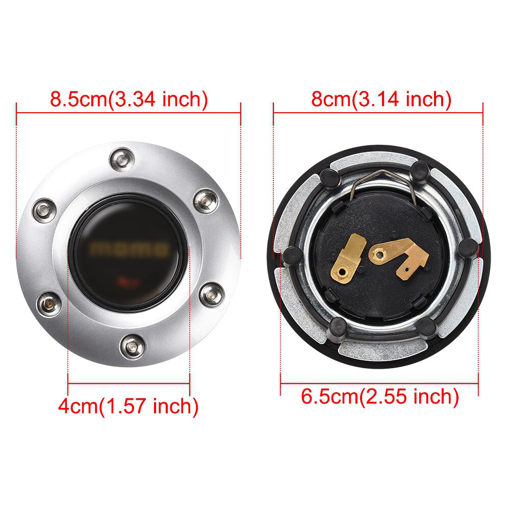 3.3inch Car Steering Wheel Horn Button For Racing Car Steering Wheel Universal