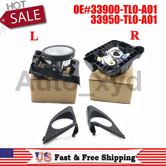 Fog light LH+RH protective cover 2009/2010 replacement part for Acura TSX 2.4-3.5L