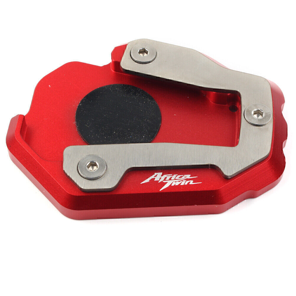 Fit for Honda CRF1100L L4 Africa Twin Kickstand Side Stand Enlarger Extension Red
