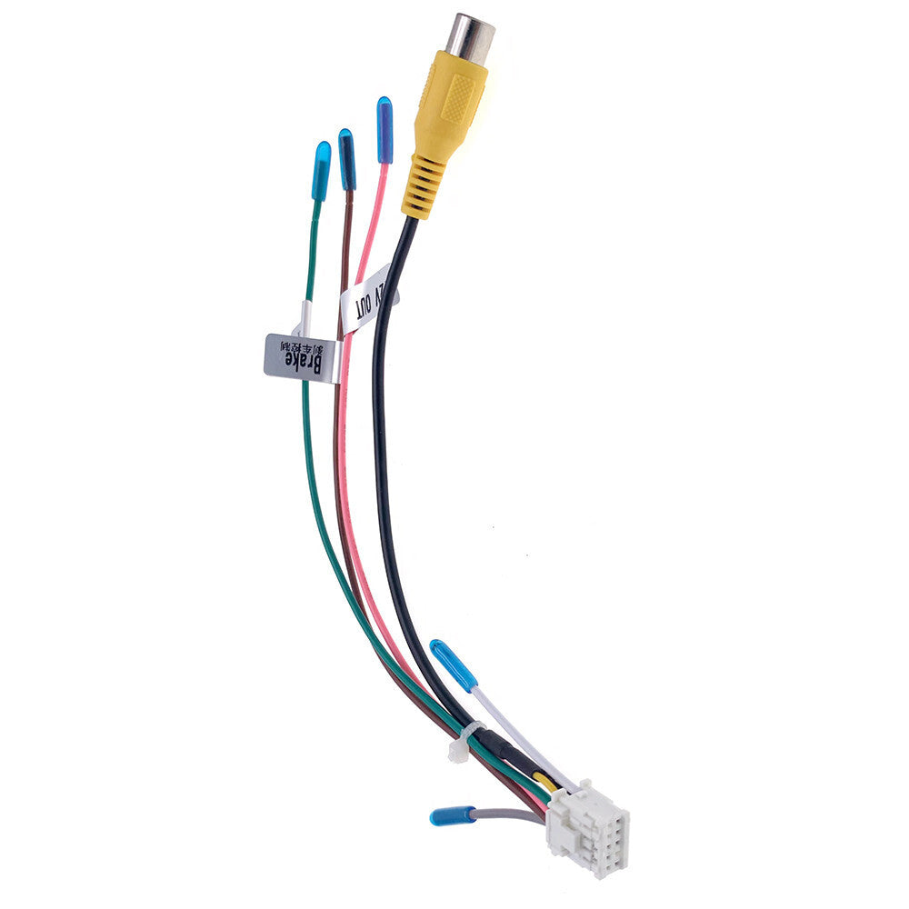 1x New Aftermarket Radio Car Rear View Camera Video Input Cable Wiring Connector