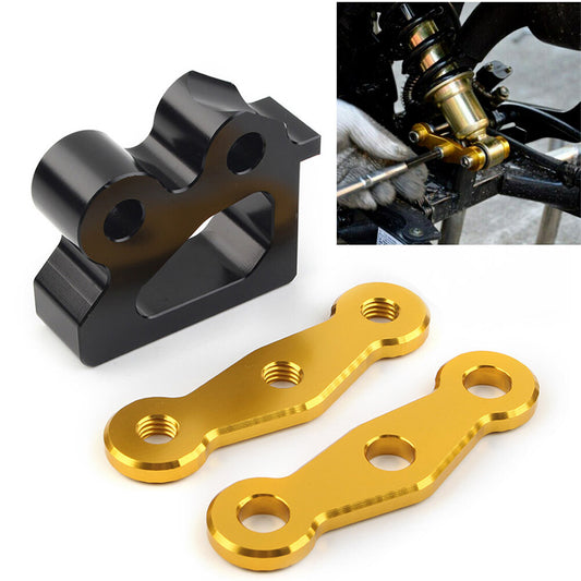 Gold for Honda Grom Msx125 Sf 2013-21 Inch Billet Rear Shuck Lowering Suspension