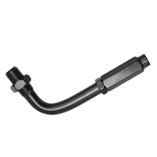 90 Degree Throttle Cable Adjuster Bendy Cable Guide Motorcycle Aluminum Black Q