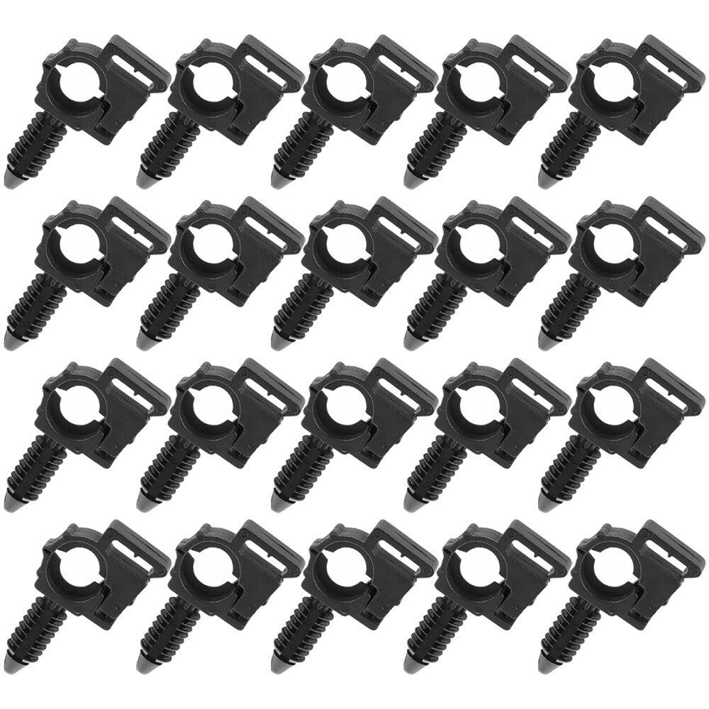 20Pcs For Camaro Colorado Silverado Wiring Harness Wire Loom Routing Clips Black
