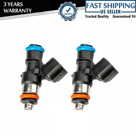 2Pcs Fuel Injectors 2521068 for Polaris ACE 570 900 RZR 900 Sportsman 028015825 Q