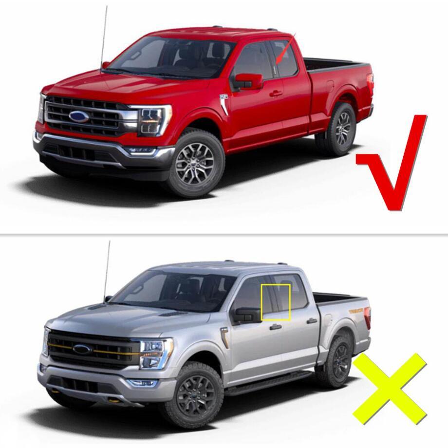 Car Door Lock Password Button Cover Trim For F150 21-23 Accessories Chrome v