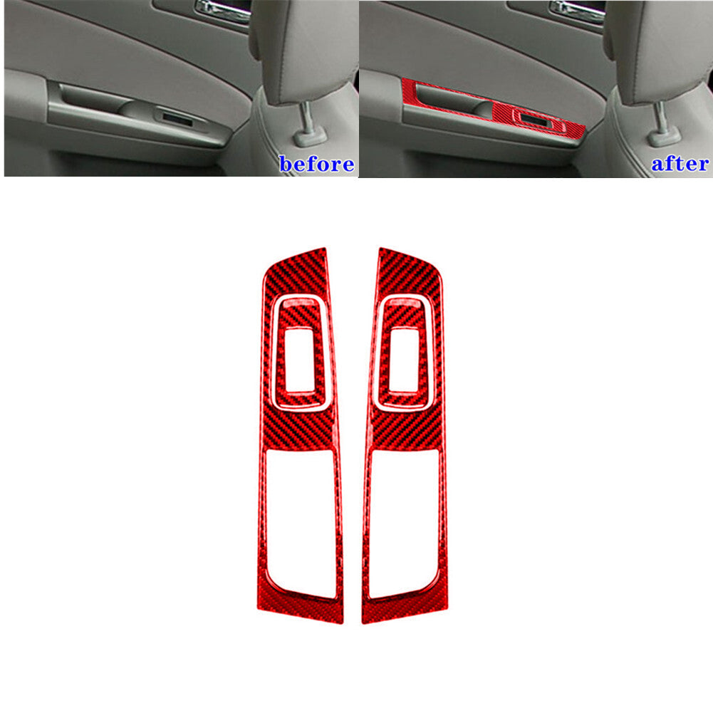 8X Carbon Fiber Drive Side Dashboard Panel Cover Trim for Mazda CX-9 2010-2015 v
