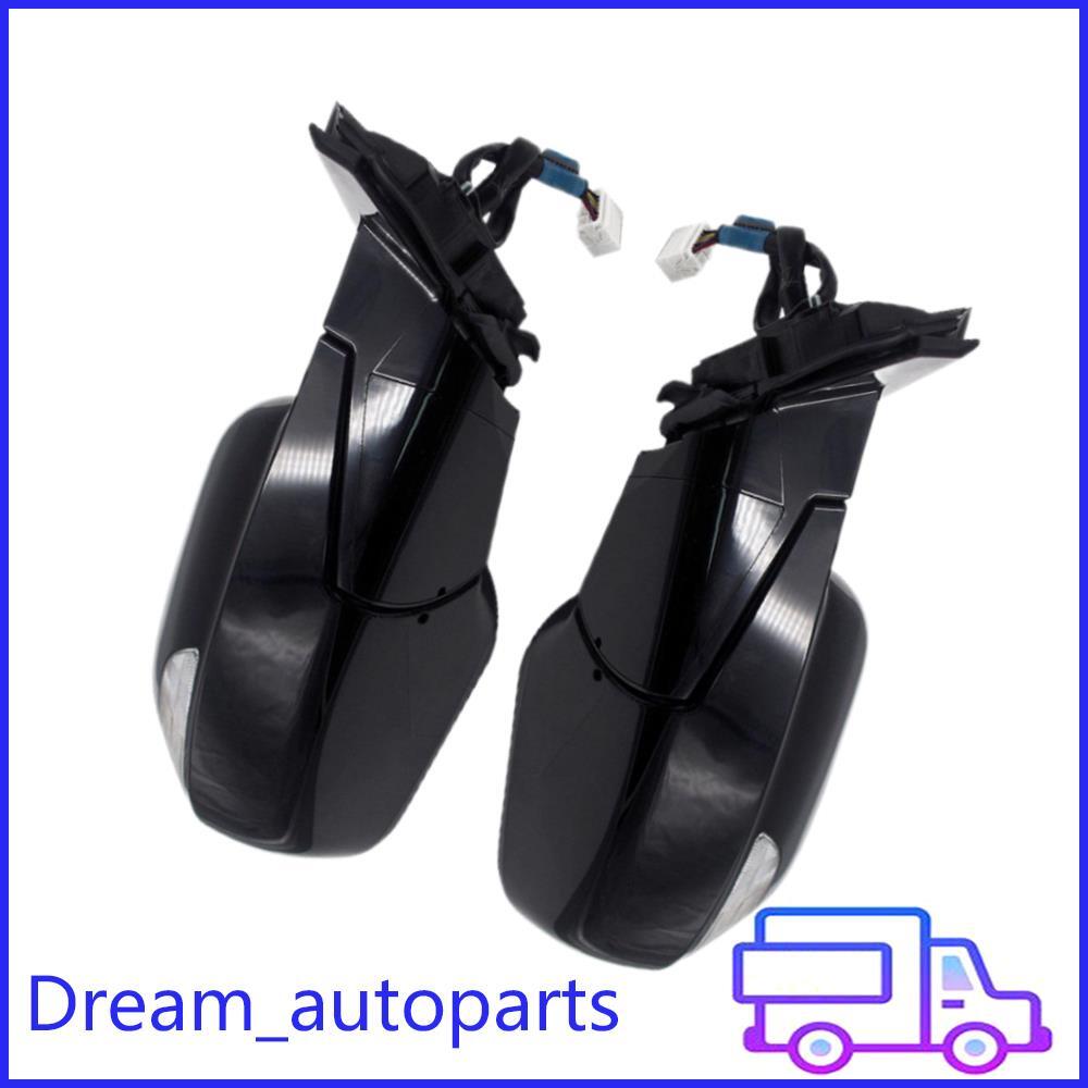 Fits for CR-V 2.4L L4 2007-2011 RH LH Power Mirror w/ Fold Heated Signal Light