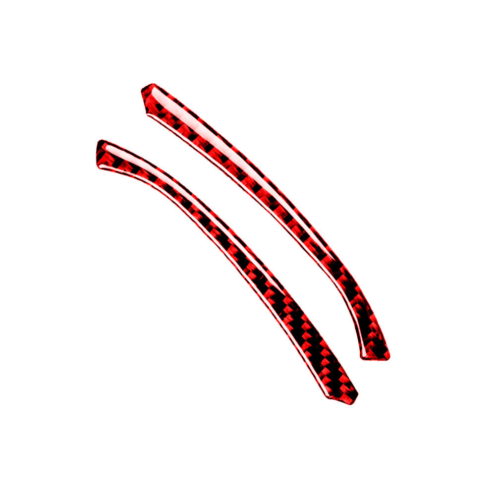 for Nissan 370Z 2009-2020 Red Carbon Fiber Instrument Decor Cover Trim Sticker