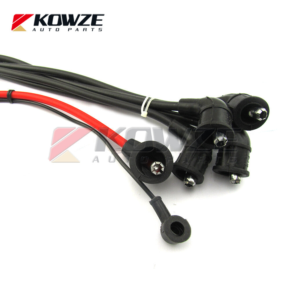 Spark Plug Wire Ignition Cable High Tension Set for Pajero Montero 2nd 4G54 2.6L Q