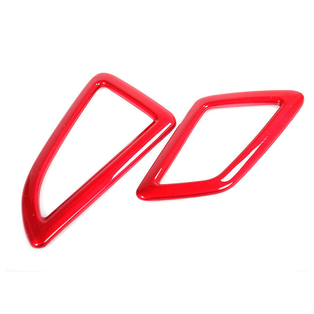 Instrument LR Air Outlet Vent Trim 2 for Honda for Civic 10th 2016-2021 Bright Red