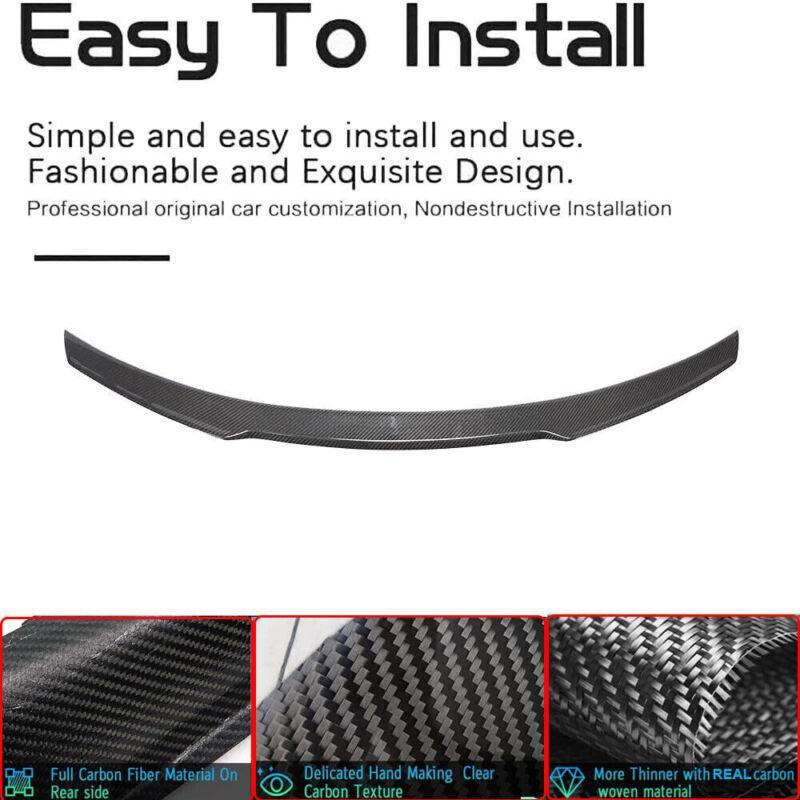 CARBON rear trunk boiler wing suitable for Mercedes-Benz CLA W118 C118 CLA35 CLA45 2019-2022