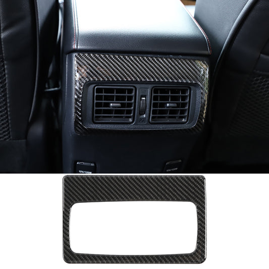 for Toyota 4Runner 2010-2020 Rear Console Air Vent Cover Trim Carbon Fiber