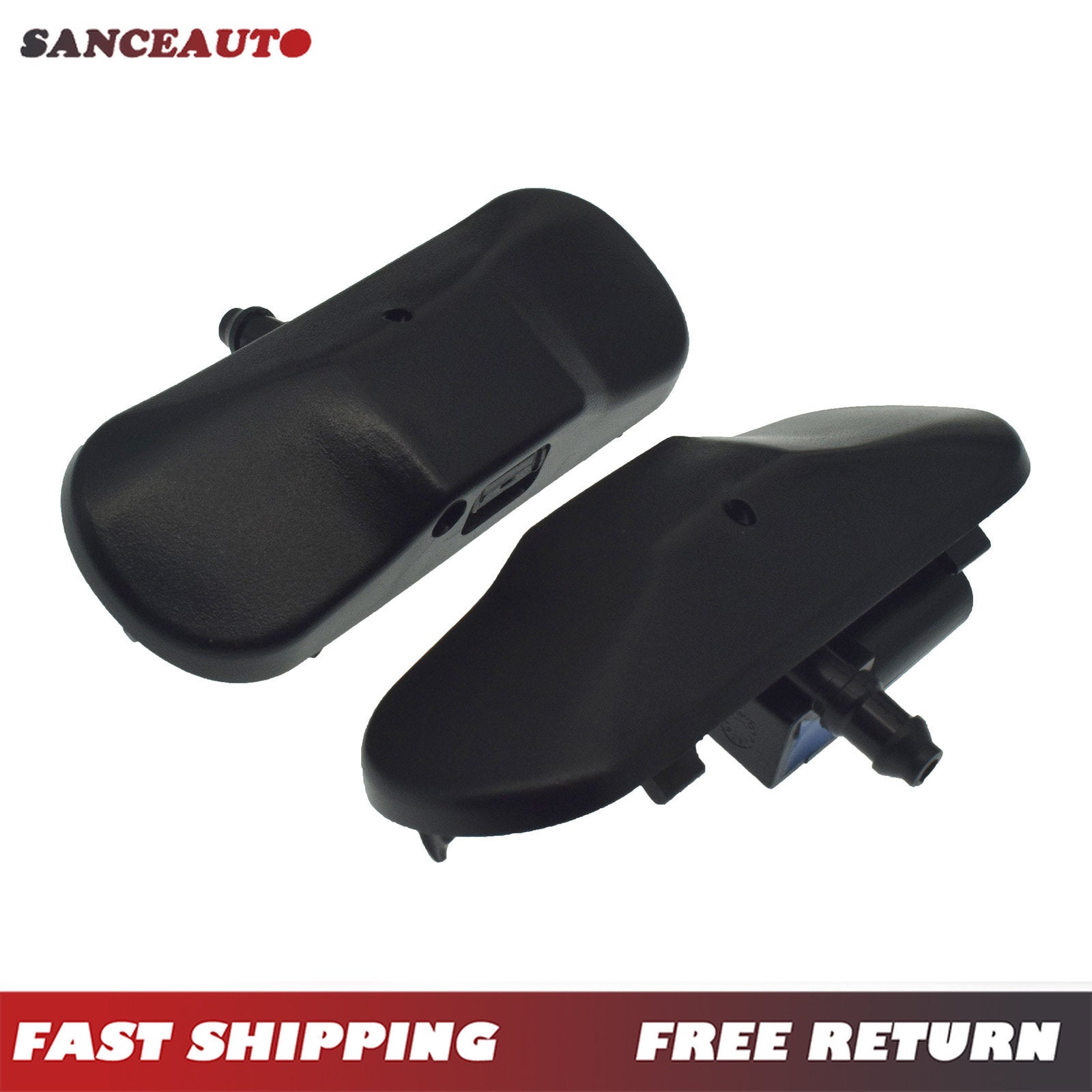 A pair of windshield washing machine nozzles spray heating suitable for Beetle, for Passat , for Tiguan , for Golf , and EOS- n