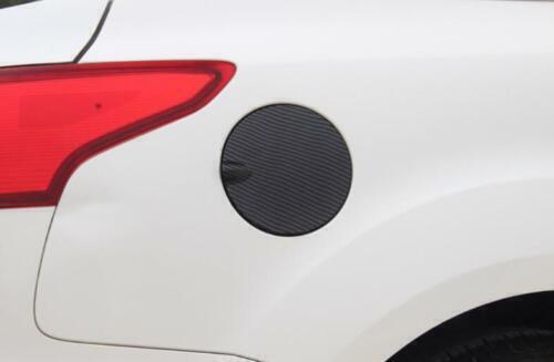 for Ford Focus Sedan 12-18 1X Carbon Fiber Side Fuel Oil Tank Cap Cover Replace