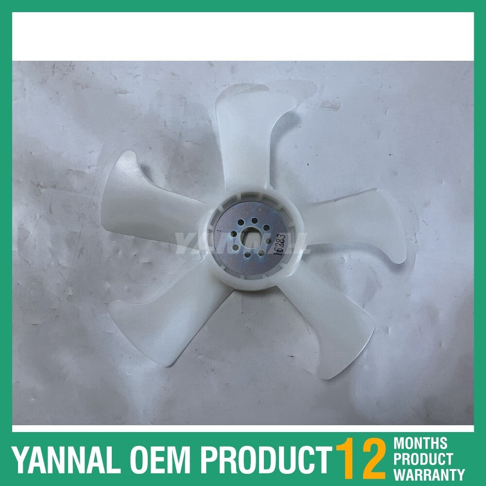 Fan blades 16283-74110 D1105-T/D1305/D1103 are suitable for Jubo engine Spatt parts.