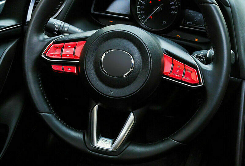 ABS Sport red exterior mirror trim cover for Corvette C8 2020-2023- v