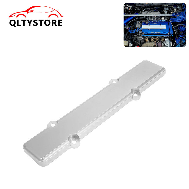 Silver Engine Spark Plug Wire Valve Cover for Honda for Civic B Serie B16 B18 Engine Q