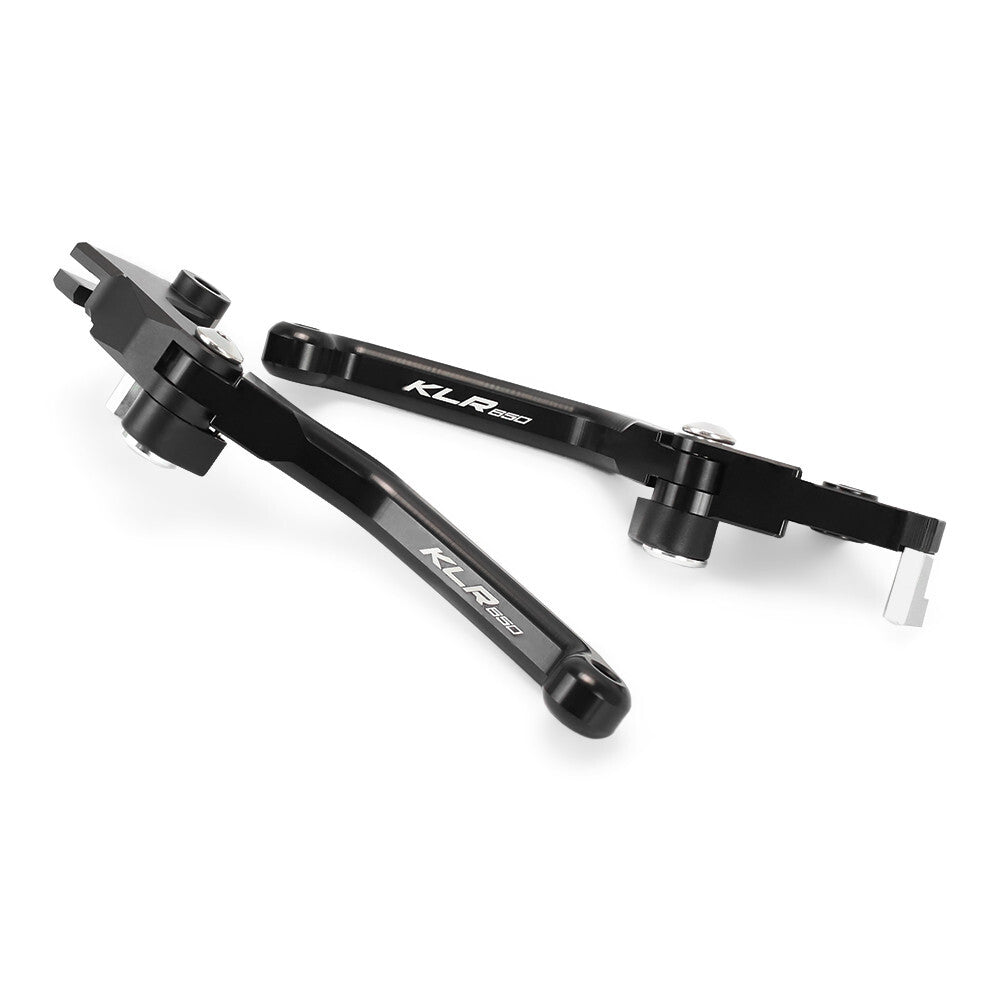 CNC Pivot Brake Clutch Levers for KAWASAKI KLR 650 2008-2026 KLR 650 S ADV Q