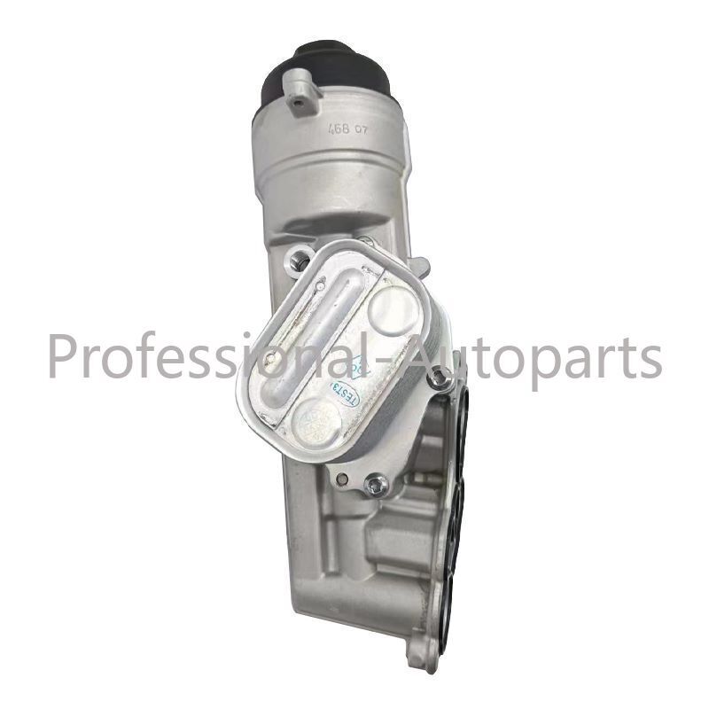 11417600468 Aluminum engine oil cooler filter housing suitable for BMW F20 F21 F30