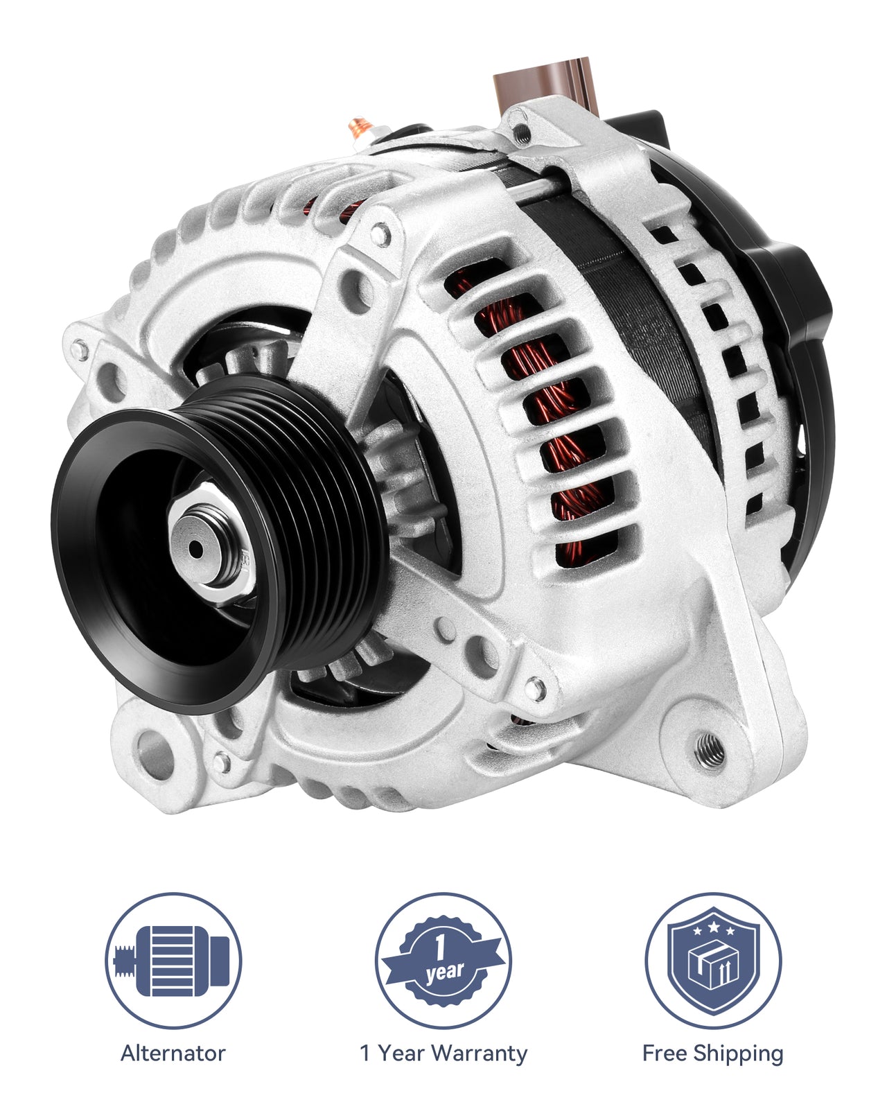 104210-3880 New Alternator Fit for 2004-2008 for Toyota Solara SE Coupe 2-Door 2.4L